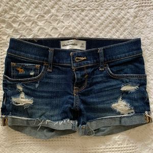 ABERCROMBIE JEAN SHORTS